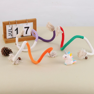 لعبة مضغ القط المقاوم للعض ، حبل أسنان تفاعلي هريرة لتنظيف الأسنان - Product Image 3