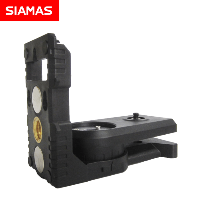 SIAMAS Laser Level Wall Mount with Strong Magnetic 3D 4D Laser Tools Bracket Accessory