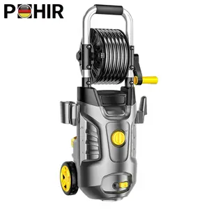 Induction Motor Yellow Portable High Pressure Car Washer Car Wash Machine Automatic