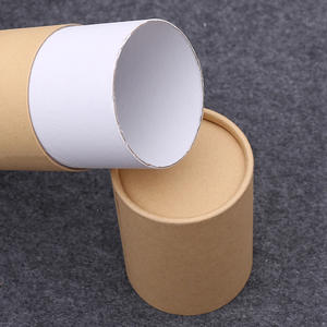 Cylindre personnalisé brun vide kraft papier personnalisé tube emballage boîte petite boîte en carton tube emballage pour <span class=keywords><strong>café</strong></span> - Product Image 5
