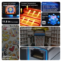 30cm All in One UV DTF Sticker Printing Machine and Crystal Sticker Transfers Sticker Impresora A3 UV DTF Printer