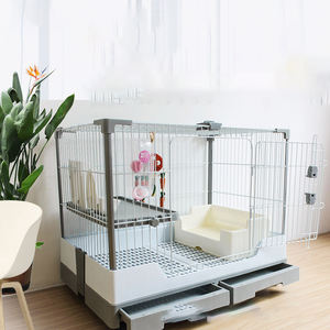 R81 nouvelle grande <span class=keywords><strong>cage</strong></span> à lapin à double tiroir empêche la miction - Product Image 1