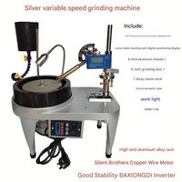 Machine à facetter les diamants en acier inoxydable, polisseuse d'angles pour pierres et bijoux, manipulateur de facettes avec composant moteur central
