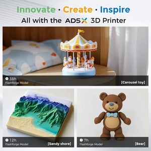 Prêt à expédier FLASHFORGE AD5X haute vitesse 600 mm/s noyau de nivellement automatique XY imprimante 3D multicolore FDM - Product Image 5