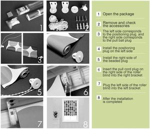 Home Improvement Universal <strong>Blind</strong> Accessories 25mm White Plastic <strong>Roller</strong> <strong>Blind</strong> Brackets Set,<strong>Roller</strong> <strong>Blind</strong> <strong>Fittings</strong> - Product Image 2