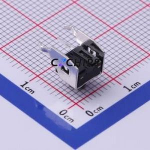 TS-1038-A5B3-D2 Tactile Switch Through hole,6x6mm Switch Single Pole Single Throw Round Button 2.5N Right Angle Insert - Product Image 2