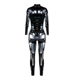 Veuve noire <span class=keywords><strong>Cosplay</strong></span> Costume 3D imprimé Nano body pour femmes enfants Halloween fête carnaval combinaison - Product Image 3