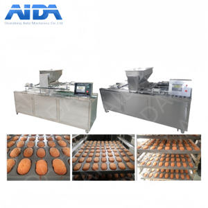 Línea de producción de magdalenas y magdalenas completamente automática con horno de túnel Máquina <span class=keywords><strong>para</strong></span> hacer pasteles de esponja <span class=keywords><strong>Precio</strong></span> de fábrica - Product Image 3