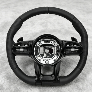 Volants pour Mercedes Benz Cls 350 W157 W218 W219 W257 W204 W212 53 <span class=keywords><strong>63</strong></span> A45 A45 W176 W177 <span class=keywords><strong>Amg</strong></span> Volant en cuir - Product Image 6