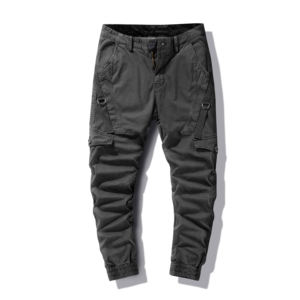 2022 pantaloni <span class=keywords><strong>Cargo</strong></span> da uomo elasticizzati pantaloni Casual Multi-funzionale Multi-tasche da uomo lavoro Street Wear - Product Image 2
