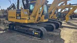 Excavadora de cadenas Komatsu PC130 de segunda mano con motor japonés, caja de cambios y bomba incluidas, 13 toneladas - Product Image 2
