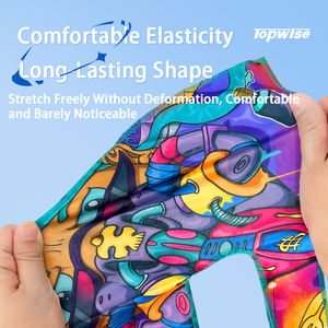 Chapeau de pirate Style cyclisme Do-Rag réglable, évacuant l'humidité et protégeant du soleil Couvre-chef Savage Hunter Vibe Durag - Product Image 4