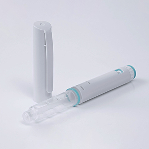 Custom Logo 0-60IU Plastic Disposable Injection <b>Pen</b> Fit 3ml Glass Cartridge Vial Single Use <b>Pen</b> Injector Adjustable Dose <b>Pen</b> - Product Image 2