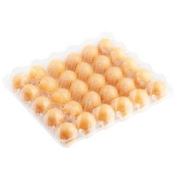 Barquettes d'emballage pour œufs en plastique transparent jetables à prix abordable, haute qualité, tailles de trous 6/10/12/20/30/30L