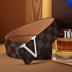 Ceinture en cuir western vintage en cuir de vachette rustique boucle en alliage de zinc unisexe tailles personnalisées formel décontracté durable - Product Image 3