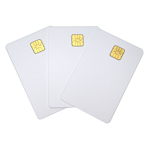 Angepasste Wetterfeste CR80 85,5*54mm PVC Kontakt-Smart-Proximity SLE4428 SLE4442 RFID Smart <span class=keywords><strong>IC</strong></span> Chipkarte - Product Image 2