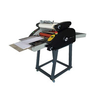 Machine à plastifier à chaud à grande vitesse Colordowell FM-380A pour A3 avec une vitesse de 3 m/min, un chauffage de 1100 W et une température maximale de 160 °C