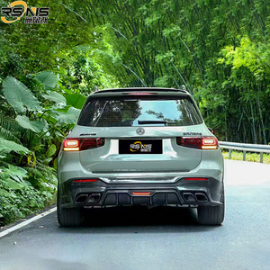 Nuevo Kit de Carrocería para Mercedes-Benz <span class=keywords><strong>GLB</strong></span> 250 4MATIC 2020-, Alerón Delantero de Fibra de Carbono Mejorado, Faldones Laterales, Alerón de Lujo, Capó, Hecho en China - Product Image 5