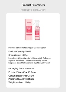 Spray de Esencia Reparadora de Proteínas que Cuida Suavemente Tu Cabello, Dejándolo Suave, Voluminoso <span class=keywords><strong>y</strong></span> Liso - Product Image 6