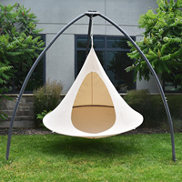 Fauteuil suspendu d'extérieur et d'intérieur en plastique, anneau durable, capacité 500 LBS, pour parc d'aventure, chaise suspendue pour enfants, grande taille, unisexe