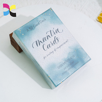 Jeu de cartes positives de motivation Cartes d'affirmation de cartes Flash durables de haute qualité Impression personnalisée