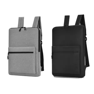Fabrika seyahat 15.6 inç bilgisayar çantası koruyucu sırt çantası darbeye dayanıklı omuz taşıma naylon Laptop sırt çantaları erkekler için