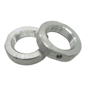Custom M28 <b>Thread</b> <b>Lock</b> Nut Aluminum 6061 Stainless Steel CNC Machining Broaching Precision 0.01mm OEM Service - Product Image 6