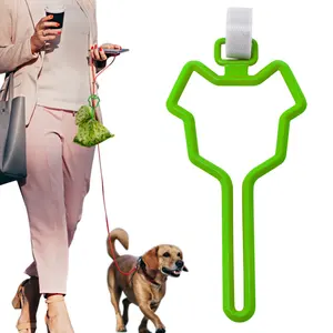 Pets Suppliers Portable Dog Poop Bag Holder Waste Bags Durable Hands Free Poop Bag Carrier Holder