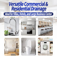 Station de relevage des eaux usées IPUS WL, unité de pompage automatique des eaux usées, intégrée et externe, réservoir en PE, commande par pression d'air ou flotteur