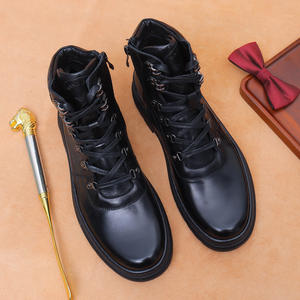 DSYX Dernières Bottes Classiques de Designer pour Hommes en Cuir Véritable Automne Hiver 2025 Confortables, Imperméables et Antidérapantes pour le Travail - Product Image 3