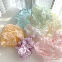 Papier de soie de haute qualité, jetable, écologique, 26 GSM, 50*70 cm, effet nacré, pour emballage de fleurs, papier fin pour bouquets, pour fleuristes