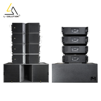 Offre Spéciale : Ensemble Complet de 8 Haut-parleurs Line Array et Subwoofers Professionnels pour Système Sonore DJ et Performances Scéniques