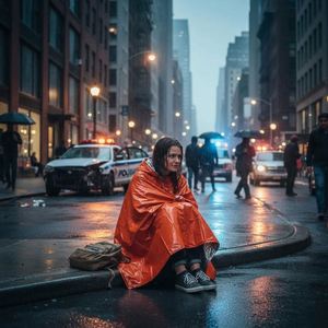 Poncho de survie en mylar, couverture imperméable en film d'aluminium enduit de PE, poncho de pluie d'urgence pour la randonnée, le camping et les activités de plein air - Product Image 4