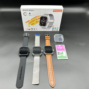 สมาร์ทวอทช์รุ่นใหม่ <span class=keywords><strong>Wk69</strong></span> Mate สำหรับผู้ชาย หน้าจอ HD ทรงกลม อัปเกรดกันน้ำระดับ IP68 พร้อมฟิล์มกันรอย - Product Image 2