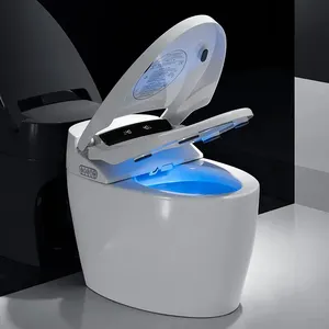 Роскошная умная ванная комната с датчиком Автоматического Смыва биде унитаз для индивидуального использования