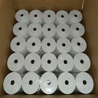 Muestra Gratuita de Papel Térmico Premium de 80 mm y 57 mm para Terminales de Punto de Venta/Cajeros Automáticos, Papel para Cajas Registradoras, Impresión de Tamaño Personalizado, Materia Prima
