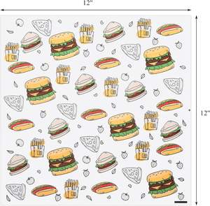 Wholesale PE/Wax/Silicone Coated Food Grade Deli Custom Design and Size Grease Proof Sandwich <b>Paper</b> Hamburger <b>Wrapping</b> <b>Paper</b> - Product Image 2