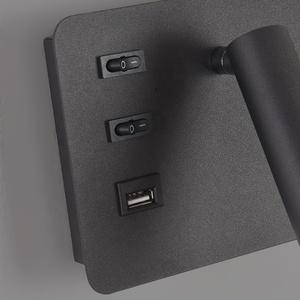 Nouvelle <span class=keywords><strong>lampe</strong></span> murale <span class=keywords><strong>de</strong></span> lecture moderne à abat-jour sphérique, applique murale LED <span class=keywords><strong>pour</strong></span> chambre à coucher, hôtel, villa - Product Image 6