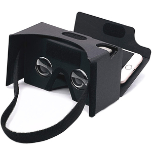 กระดาษ Googles กระดาษแข็ง VR <span class=keywords><strong>เสมือน</strong></span><span class=keywords><strong>จริง</strong></span>3D กล่องเลนส์ใสขนาดใหญ่พร้อมสายรัดศีรษะ - Product Image 2