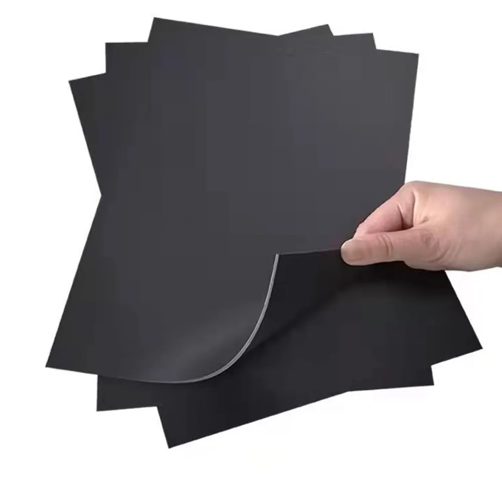Hochwertiger magnetischer flexibler Gummi-Isotropikam magnet vinyl A4-Bogenrolle starke klebe-Magnete für Kühlschrank weich