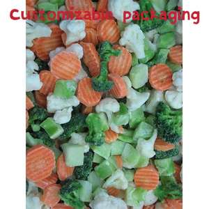 Gefrorenes Gemüse Gemischtes Gemüse California Mix Grüner Brokkoli und weißer Brokkoli Mix Grüner Brokkoli und Karotten scheiben Mix - Product Image 3