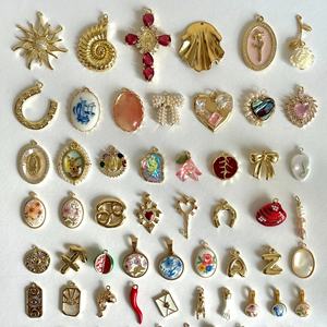 Pendentif Breloque Minimaliste Polyvalent en Acier Inoxydable Électroplaqué, Design <span class=keywords><strong>Multi</strong></span>-Motifs, Bijou Unisexe Décontracté/Sportif, Idéal <span class=keywords><strong>Cadeau</strong></span> - Grande Vente - Product Image 2