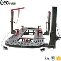Machine de redressage de carrosserie en acier hydraulique pour voiture, fourgonnette, SUV, camion avec système de mesure 3D certifié CE ISO