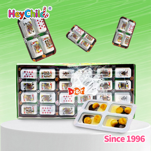 Vente de gros Bonbons Marque privée Amusant pour enfants Collation au chocolat Combo <span class=keywords><strong>Biscuits</strong></span> au chocolat en forme de poker Parfait pour les jeux créatifs - Product Image 2