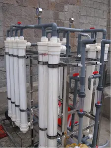 Fornecimento de fábrica para filtragem de água do rio, membrana Uf para tratamento de água