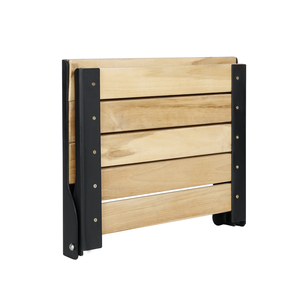 [BeNK] Siège de douche pliable en bois d'acacia, très vendu, siège de douche mural, fabricant vietnamien, contactez-nous - Product Image 4