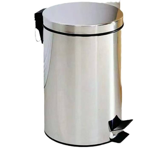 Vòng Kim Loại Nhỏ Bước Thùng Rác Có Thể Thùng Rác Thùng Rác Container Bin Cho Phòng Tắm Bước Phòng Tắm Thùng Rác Có Thể - Product Image 1