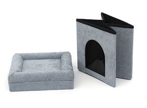 Meistverkauftes Kleines Katzenbett Höhle Universell Faltbar Tragbare Hundehütte Waschbar Fabrikgroßhandel für Grenzüberschreitenden Handel - Product Image 3