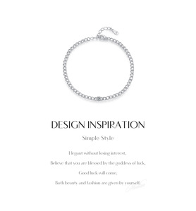 2026 Ins Minimal <b>Solid</b> S925 Sterling <b>Silver</b> Thin Chain Small Pearl <b>Bracelet</b> For Women Luxury Adjustable Daily Wrist Jewelry - Product Image 6