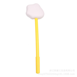 Cartoon Egg Shape Pen Cap <b>Plastic</b> Novelty Gift Item - Product Image 5
